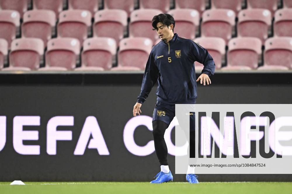 FC Midtjylland v Sint-Truidense VV - UEFA Conference League Media Activities 21 10 2026 HERNING, DENMARK - OCTOBER 21 : Taniguchi Shogo defender of Sint-Truidense VV pictured during a training session ahead of the UEFA Conference League 2026 27 League Phase matchday 2 match between FC Midtjylland and Sint-Truidense VV on October 21, 2026 in Herning, Denmark, 21 10 2026 Herning Denmark