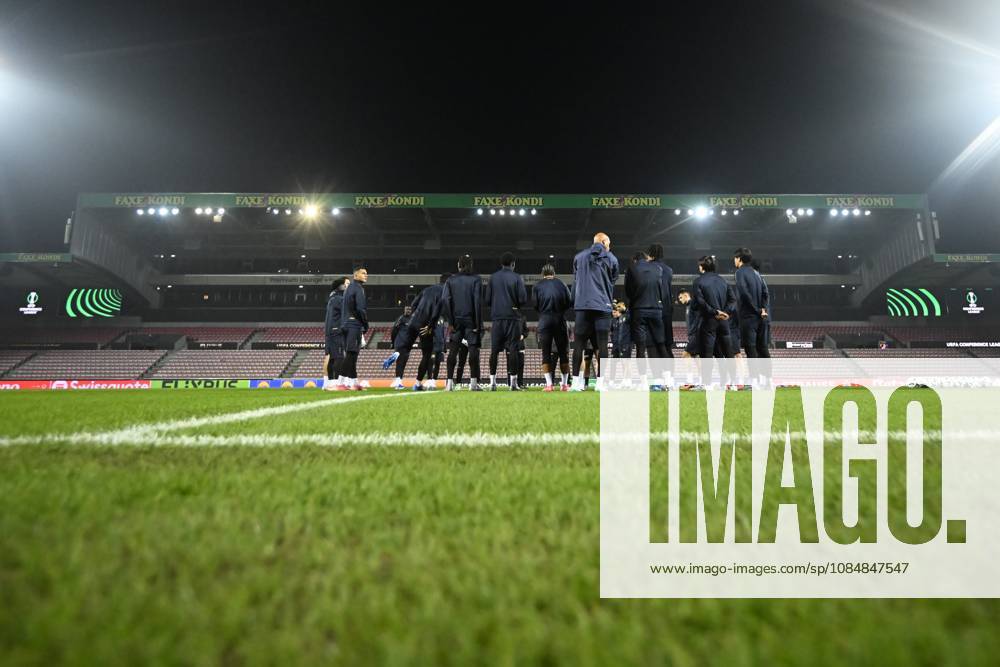 FC Midtjylland v Sint-Truidense VV - UEFA Conference League Media Activities 21 10 2026 HERNING, DENMARK - OCTOBER 21 : players of STVV pictured during a training session ahead of the UEFA Conference League 2026 27 League Phase matchday 2 match between FC Midtjylland and Sint-Truidense VV on October 21, 2026 in Herning, Denmark, 21 10 2026 Herning Denmark