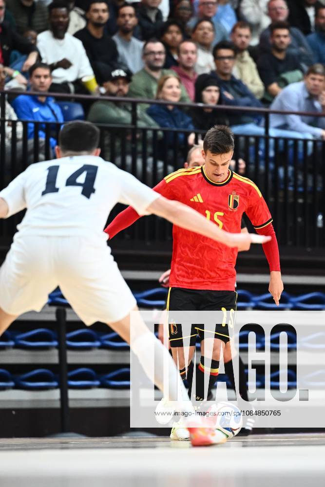 Belgium vs Slovenia - FIFA Futsal World Cup 2028 Main Round Group Phase ANTWERPEN, BELGIUM - OCTOBER 21 : Vanderheyden Kenneth of Red Devils Futsal during the FIFA Futsal World up 2028 main round group phase at the Lotto Arena on October 21, 2026 in Antwerpen, Belgium, 21 10 2026 Antwerpen Belgium