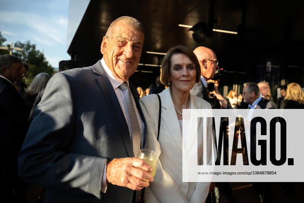 Olympic Games, Olympische Spiele, Olympia, OS ANNIVERSARY DINNER, Former Victorian premier Jeff Kennett and his wife Felicity at the 1956 Olympic Games 70th Anniversary Celebrations, in Melbourne, Wednesday, October 21, 2026. ( NO ARCHIVING MELBOURNE VICTORIA Australia