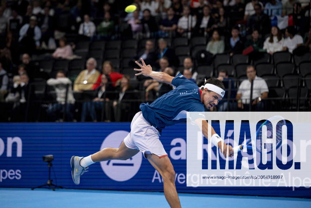 TENNIS : ATP, Tennis Herren 250 - Grand Prix Tennis AURA - Decines (France) 23 10 2026 Daniel ALTMAIER (GER) vs Taylor FRITZ (USA) during the tournament of the Auvergne Rhône-Alpes Grand Prix at the LDLC Arena in Décines on October 23, 2026. Photo Sandrine Thesillat PsNewZ