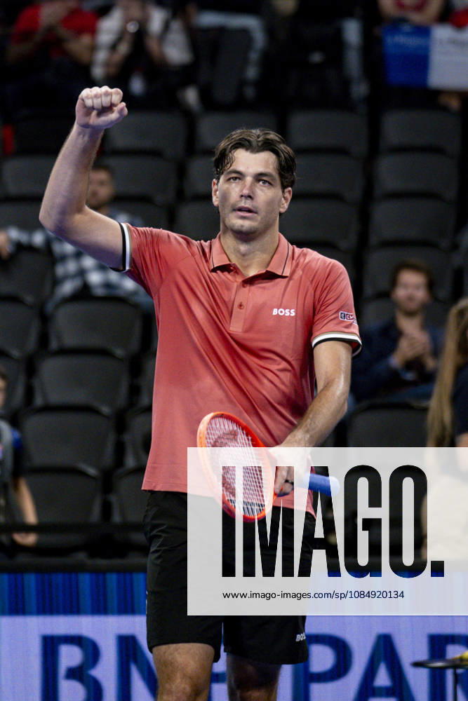 TENNIS : ATP, Tennis Herren 250 - Grand Prix Tennis AURA - Decines (France) 23 10 2026 Taylor FRITZ (USA) wins Daniel ALTMAIER (GER) vs during the tournament of the Auvergne Rhône-Alpes Grand Prix at the LDLC Arena in Décines on October 23, 2026. Photo Sandrine Thesillat PsNewZ
