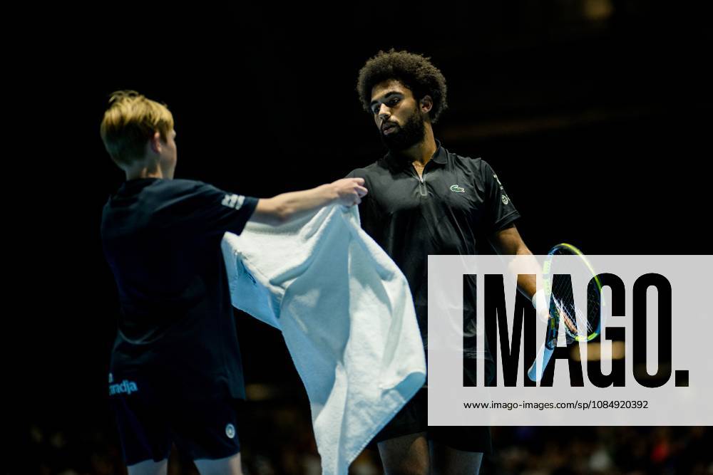Arthur Fils of France pictured in action during the European Open ATP, Tennis Herren tennis tournament in Brussels, on Friday 23 October 2026. This year s edition of the tournament is taking place from 17 to 25 October JASPERxJACOBS x190774398x