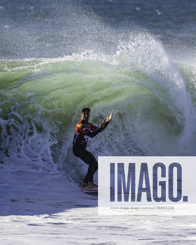 Gabriel Medina in action during the Final of the World Surf League - MEO Rip Curl Pro Portugal at Supertubos Beach on October 23, 2026, in Peniche, Portugal. Surf 2026: WSL - MEO RIP CURL PRO - ZUMAr200 20261023_zsp_r200_015