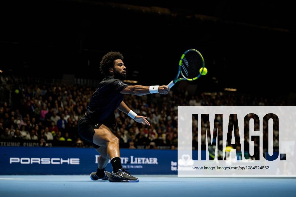 Arthur Fils of France pictured in action during the European Open ATP, Tennis Herren tennis tournament in Brussels, on Friday 23 October 2026. This year s edition of the tournament is taking place from 17 to 25 October JASPERxJACOBS x190787347x