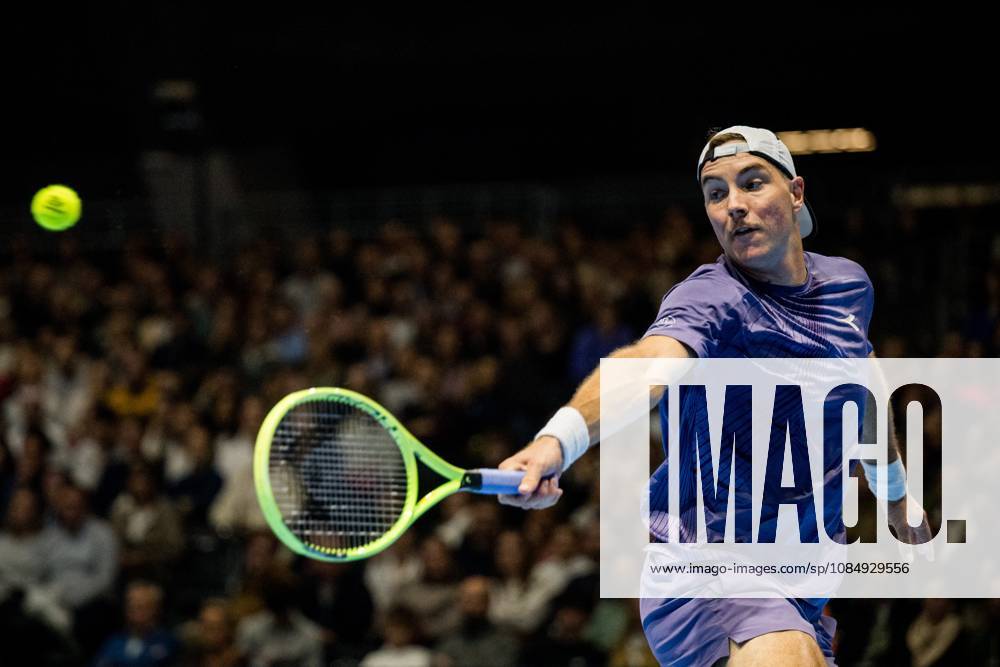 Jan-Lennard Struff of Germany pictured in action during the European Open ATP, Tennis Herren tennis tournament in Brussels, on Friday 23 October 2026. This year s edition of the tournament is taking place from 17 to 25 October JASPERxJACOBS x190797907x