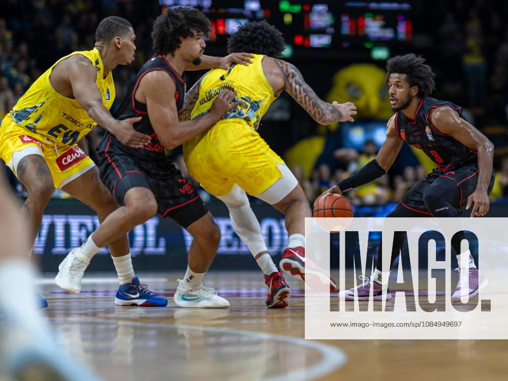 EWE Baskets Oldenburg Takes on Bamberg Baskets, Jordan Wright EWE Baskets Oldenburg vs. Bamberg Baskets, Basketball, BBL, October 23, 2026, Oldenburg