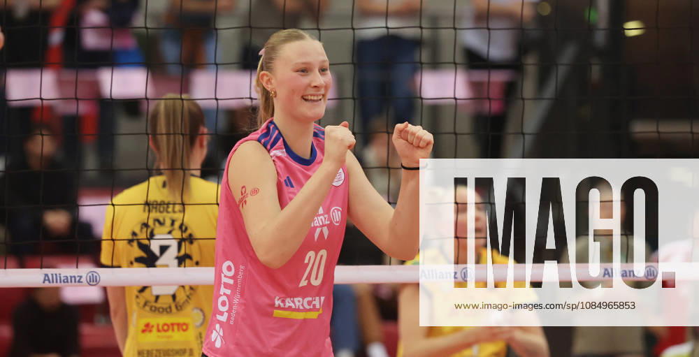 Stuttgart, DEKRA Bundesliga Volleyball: Allianz MTV Stuttgart vs. VfB Suhl LOTTO Thüringen, Marie Steinhilber, Stuttgart