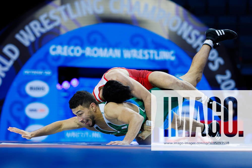 Senior World Championships, 63 kg Greco-Roman: Kerem Kamal (TUR) defeated Abdeldjebar Djebbari (ALG)