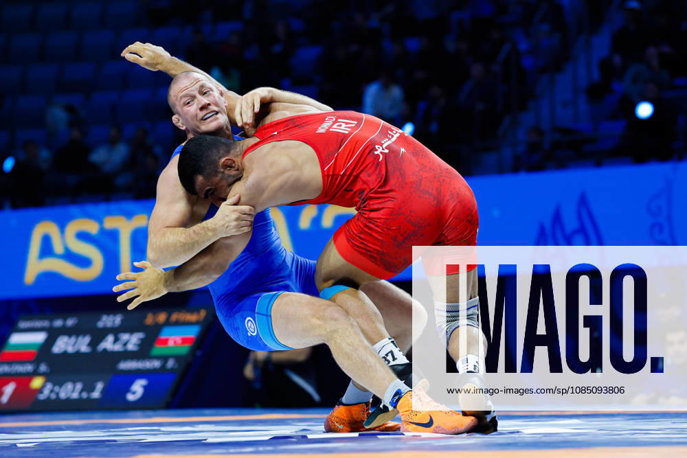 Senior World Championships, 87 kg Greco-Roman: Alireza Azizkhoon Mohmadipiani (IRI) def. Arkadiusz Kulynycz (POL)