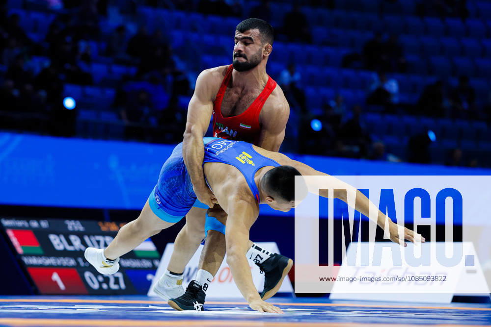 Senior World Championships, 87 kg Greco-Roman: Alireza Azizkhoon Mohmadipiani (IRI) defeated Batbayar Tsogtbaatar (MGL)