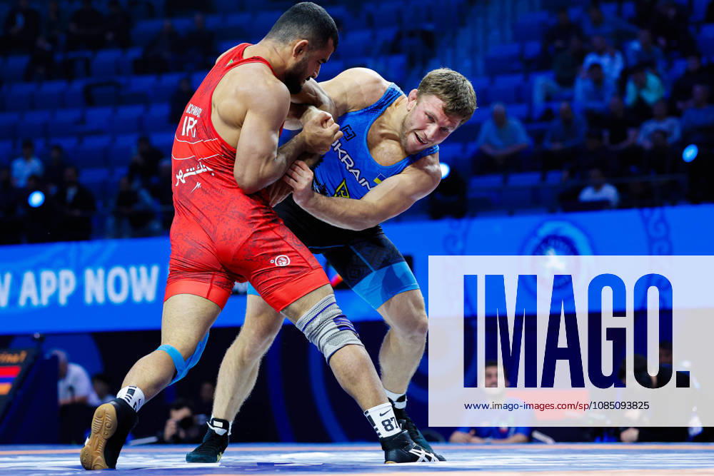 Senior World Championships, 87 kg Greco-Roman: Alireza Azizkhoon Mohmadipiani (IRI) defeated Yaroslav Filchakov (UKR)