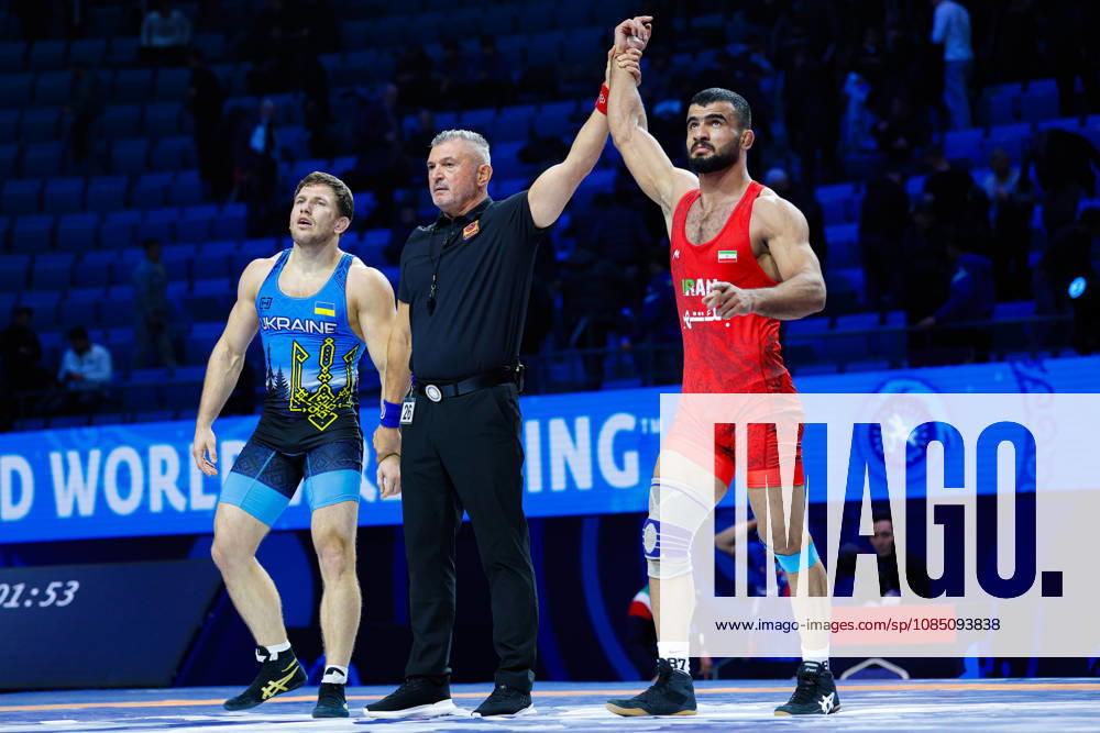 Senior World Championships, 87 kg Greco-Roman: Alireza Azizkhoon Mohmadipiani (IRI) defeated Yaroslav Filchakov (UKR)