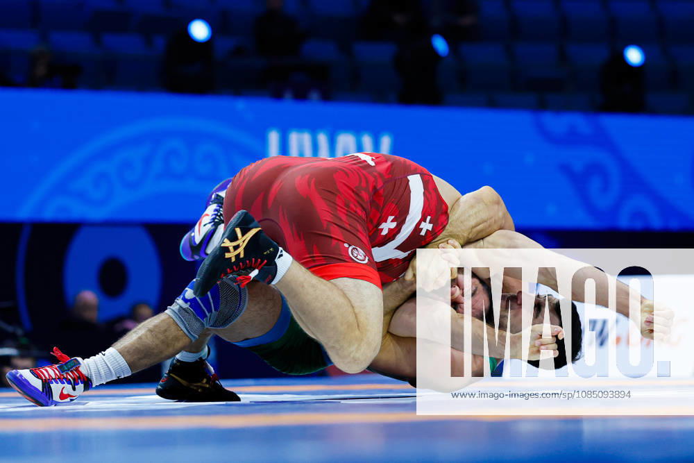 Senior World Championships, 87 kg Greco-Roman: Semen Sergeevich Novikov (BUL) defeated Lasha Gobadze (GEO)