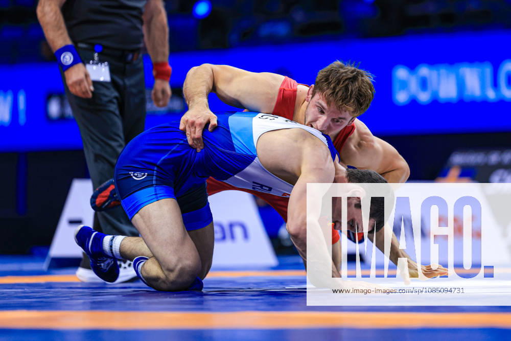 Senior World Championships, 67 kg Greco-Roman: Daniial Agaev (RUS) defeated Christopher Josef Kraemer (GER)