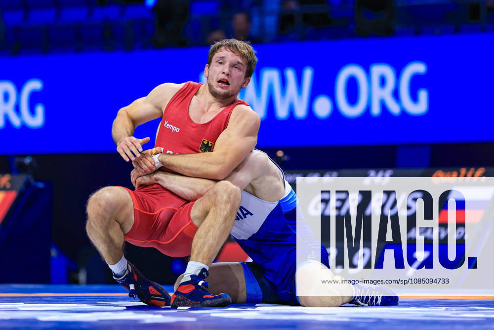 Senior World Championships, 67 kg Greco-Roman: Daniial Agaev (RUS) defeated Christopher Josef Kraemer (GER)