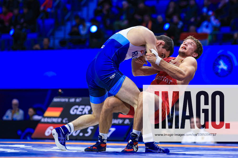 Senior World Championships, 67 kg Greco-Roman: Daniial Agaev (RUS) defeated Christopher Josef Kraemer (GER)