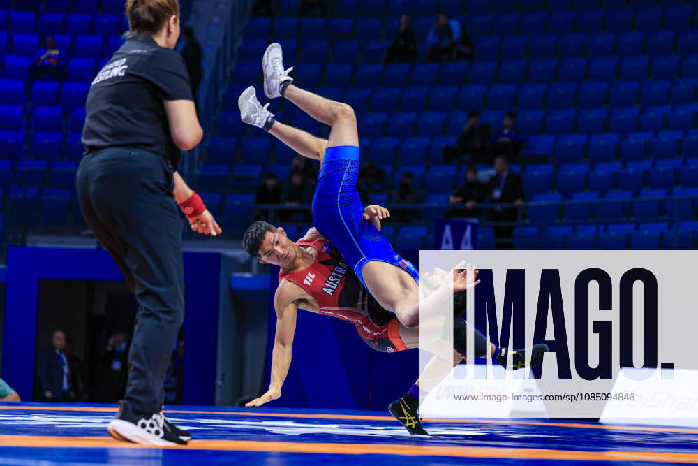 Senior World Championships, 67 kg Greco-Roman: Tsuchika Shimoyamadaa (AUS) defeated Amer Ebrahim A. A. Alhammadi (QAT)