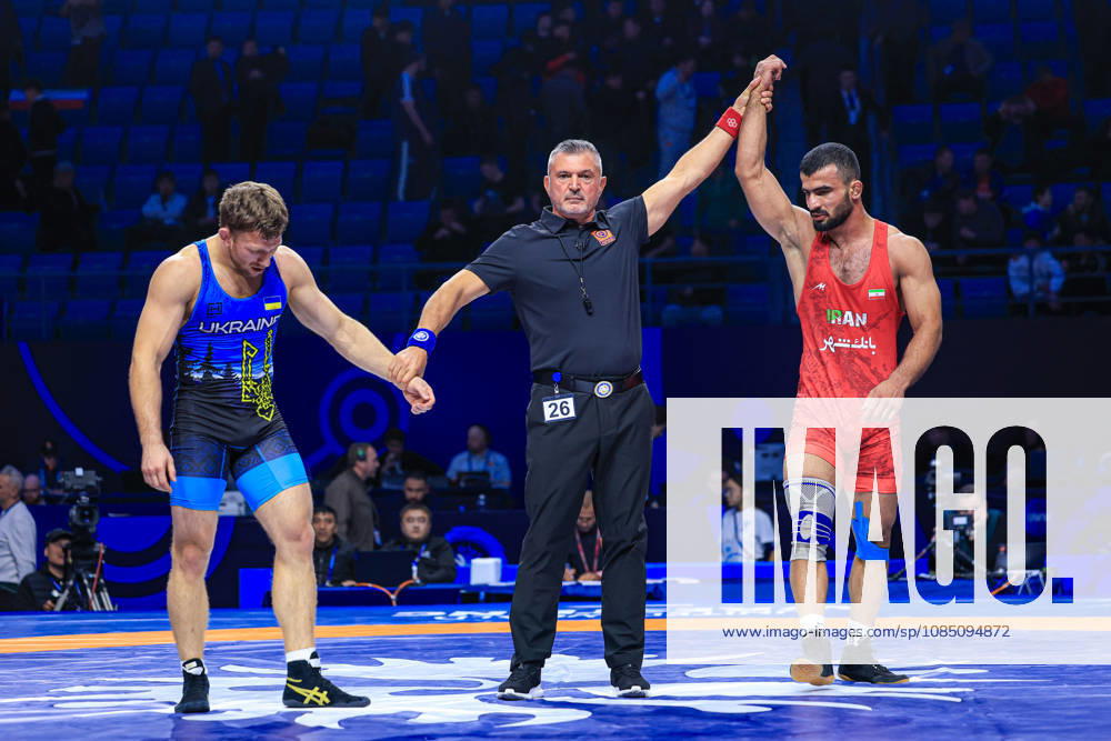 Senior World Championships, 87 kg Greco-Roman: Alireza Azizkhoon Mohmadipiani (IRI) defeated Yaroslav Filchakov (UKR)