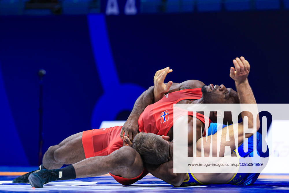 Senior World Championships, 87 kg Greco-Roman: Exauce Mukubu (NOR) def. Aleksandar Georgije Stjepanetic (SWE)