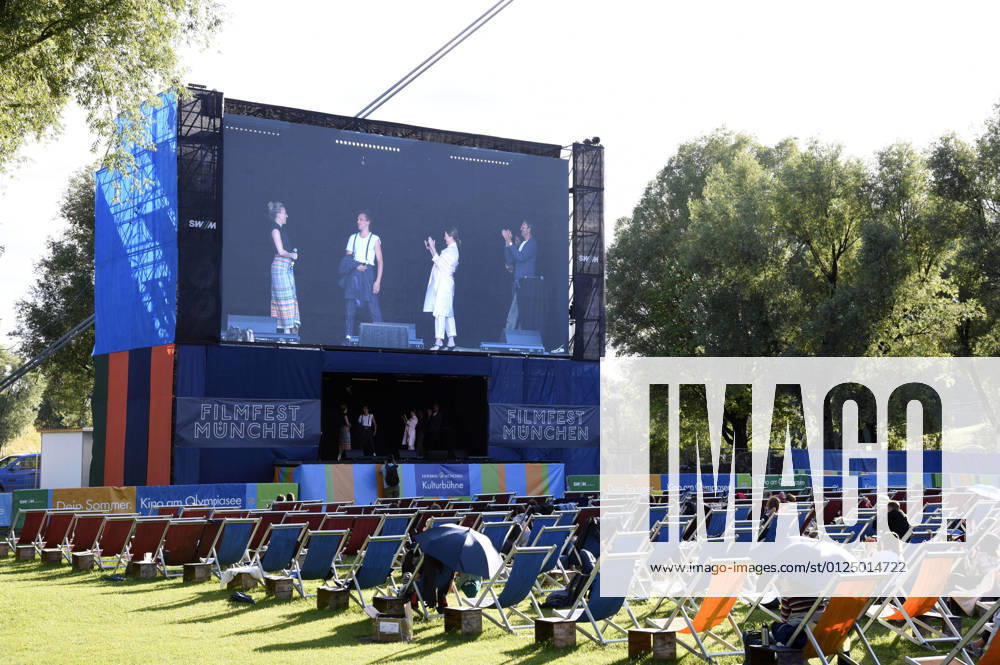 Premiere of the feature film Mein Sohn at the 38 Filmfest München at the Open Air Kino am Olympiasee Munich, 09 07 2021 Foto:xS.xFuturexImage