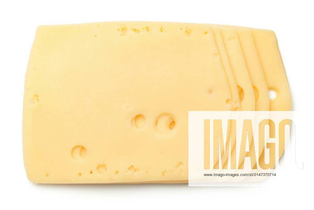 Cheese Slices Isolated on White Background, 26.09.2021,