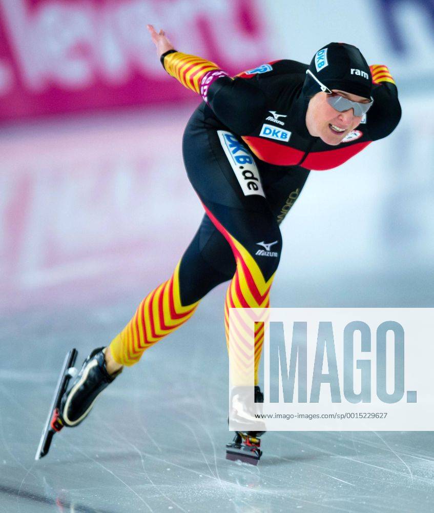 Eisschnelllauf Weltcup Berlin 2013: Claudia Pechstein (Deutschland).