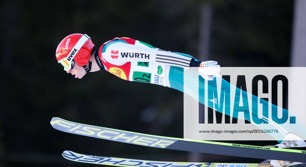 SKI NORDISCH - FIS WC Ramsau, Team RAMSAU,AUSTRIA,14.DEZ.13 - SKI NORDISCH, NORDISCHE KOMBINATION, SKISPRINGEN - FIS Weltcup, Teambewerb. Bild zeigt Eric Frenzel (GER).