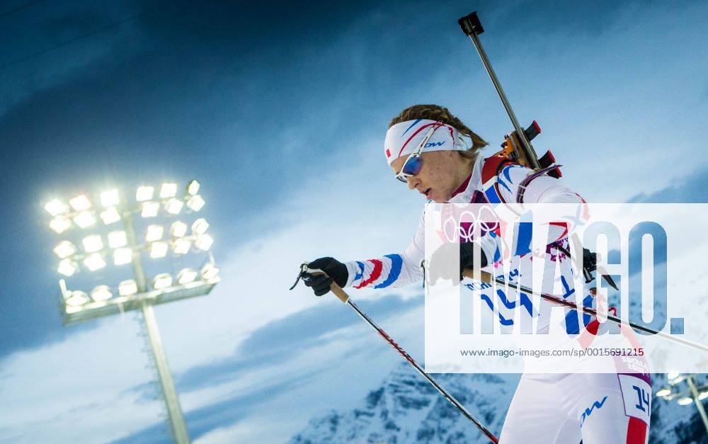 , Biathlon- und Langlaufzentrum Laura , 7,5-Kilometer-Sprint der Frauen im Bild: Anais Bescond (Frankreich)
