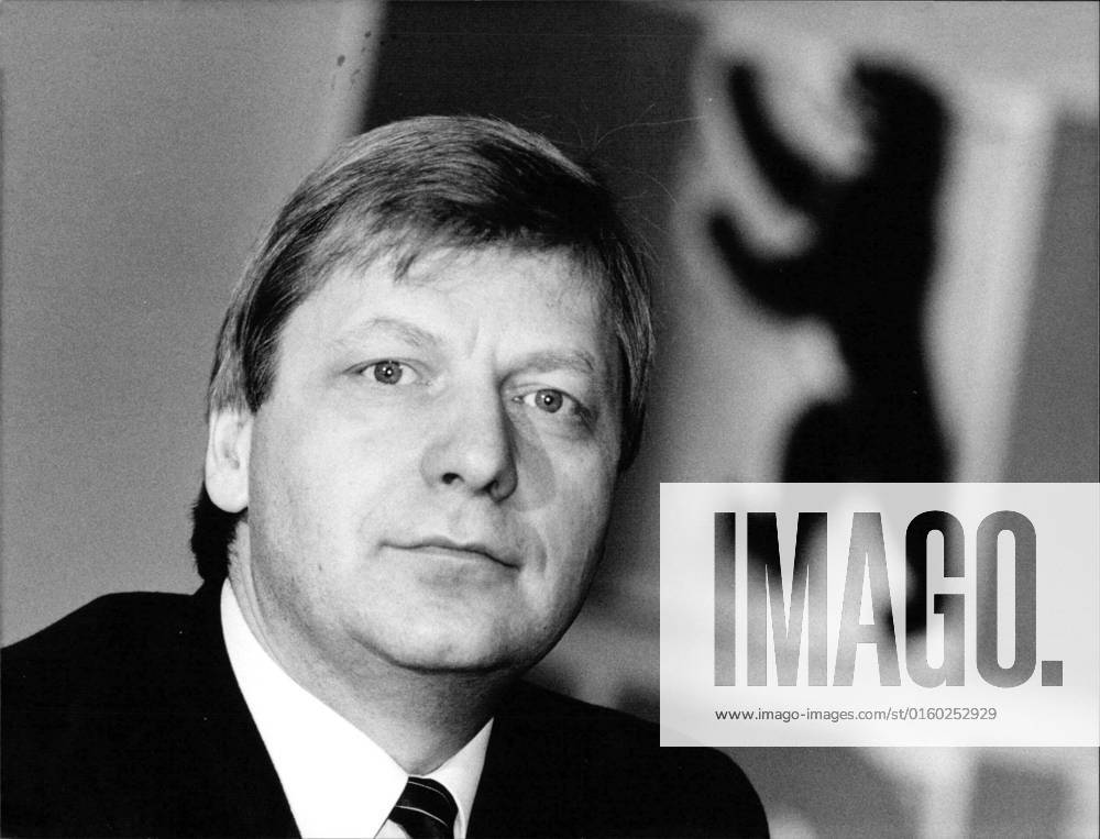 Eberhard Diepgen Der deutsche CDU Politiker und Regierender Bürgermeister von Berlin, Eberhard Diepgen.,