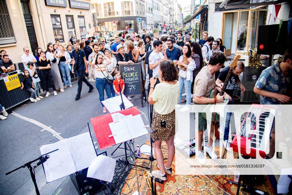Fête de la musique 2022 sur le boulevard du Temple NEWS : Fête de la musique 2021 - 21 06 2022 BaptisteAutissier Panoramic