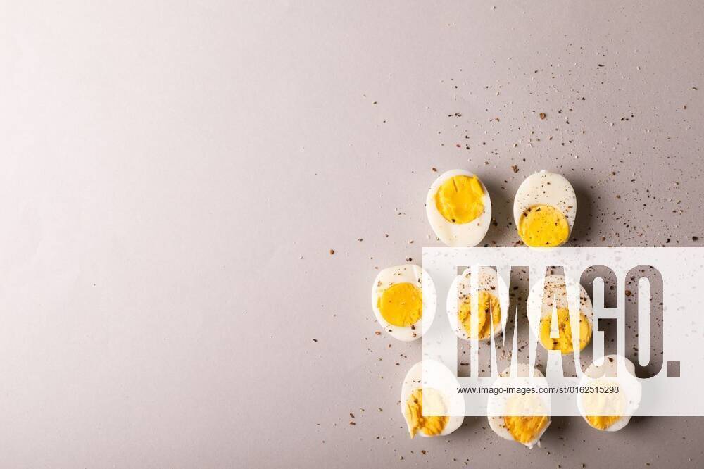 Overhead view of peppercorn seasoning on boiled white eggs by copy space on gray background Overhead view of peppercorn seasoning on boiled white eggs by copy space on gray background. unaltered, food, healthy eating and organic concept., model released, , property released, Cape Town, South Africa, , 3133175.jpg, overhead view,peppercorn,seasoning,boiled,white,egg,copy space,gray background,unaltered,food,healthy eating,organic,concept,fresh,healthy,background,ingredient,isolated,diet,nutrition,vegetarian,closeup,delicious,fruit,natural,raw,design,vegetable,tasty,cooking,meal,sweet,green,overhead,view,copy,space,gray,eating