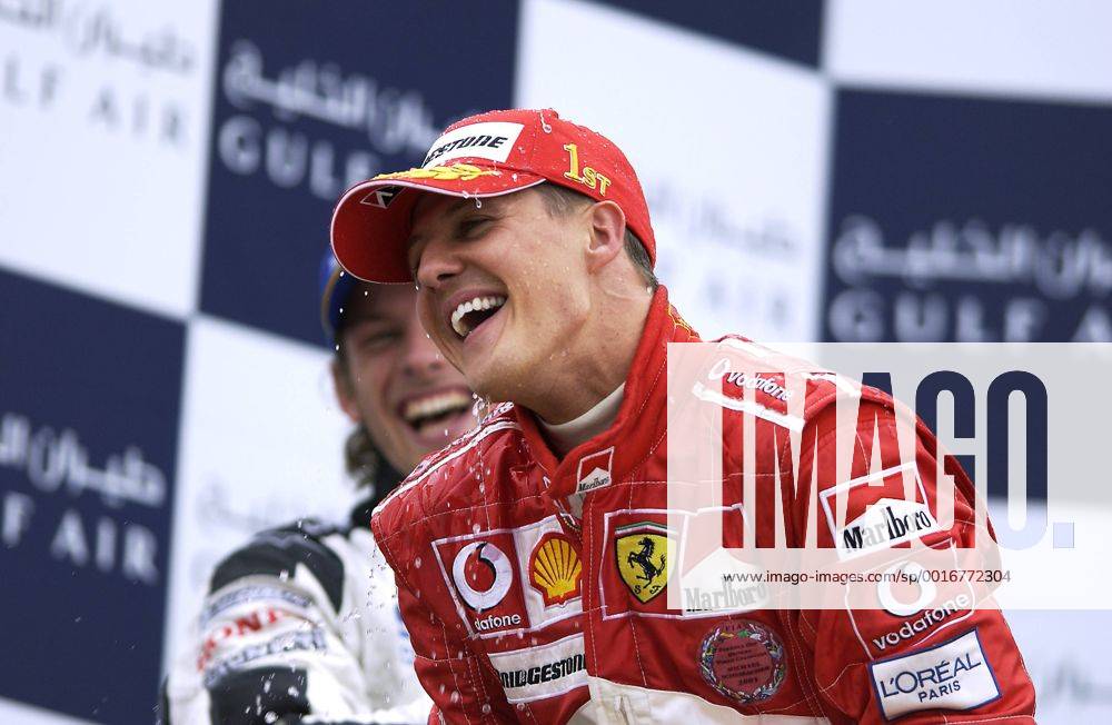 SCHUMACHER Michael Team Scuderia Ferrari Weltmeister FIA Formel 1 Grand Prix von Bahrain 2004 in Manama am 04. April 2004 in Manama