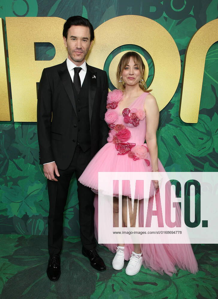 Kaley Cuoco, Tom Pelphrey attend the 2022 HBO Emmy s Party at San Vicente Bungalows on September 12, 2022 in West Hollywood, California. Photo: CraSH imageSPACE MediaPunch