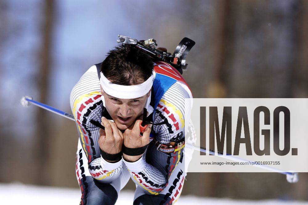FISCHER Sven GER 3.Platz Biathlon12,5 km Verfolgung der Maenner in Cesana am 18.02.2006 Olympische Winterspiele 2006 in Turin Italien