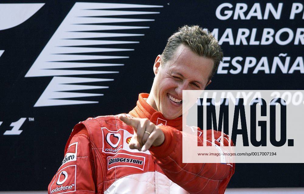SCHUMACHER Michael Sieger Grand Prix von Spanien Scuderia Ferrari Marlboro F -1 Team Grand Prix von Spanien in Barcelona 2003.Sport Motorsport Formel1 Siegeehrung. Copyright