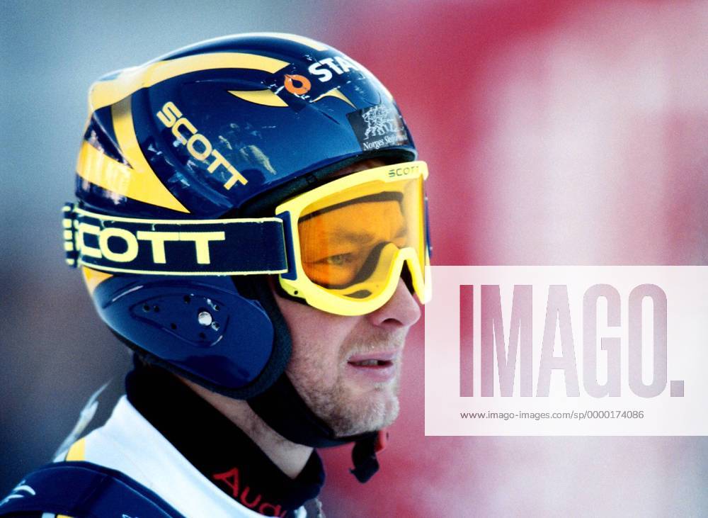 Kjetil-Andre Aamodt (Norwegen) Alpiner Skilauf Herren Weltcup 1999 2000, Welt Cup, Worldcup, World, WC, Ski-Alpin, Skisport, Riesenslalom Porträt Saalbach-Hinterglemm