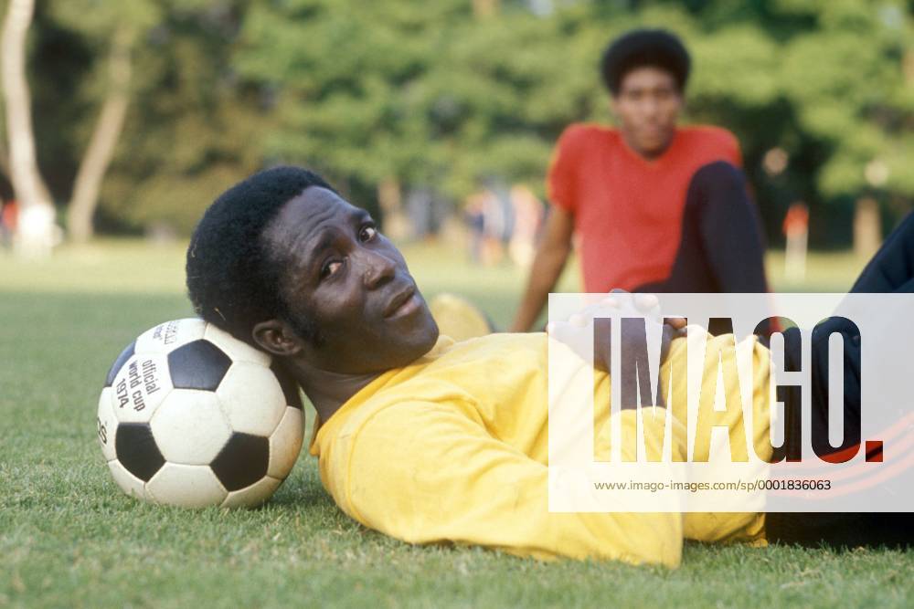 Jean Claude Desir (Haiti) Fußball WM Herren Vorschau Weltmeisterschaft 1974, Nationalmannschaft, Nationalteam, Vdia Einzelbild Gruppe 4