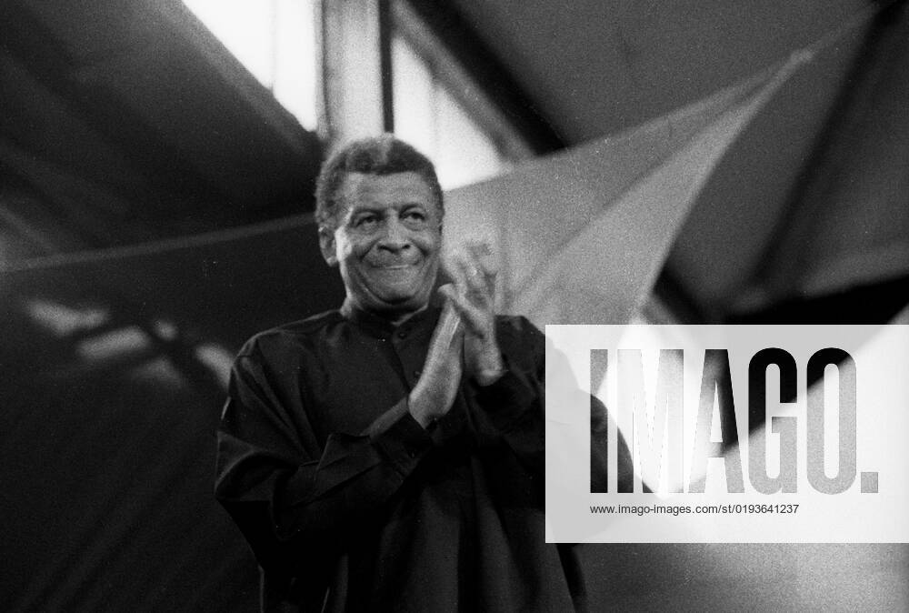 Abdullah Ibrahim, Brecon Jazz Festival, Powys, Wales, August 2001. Artist: Brian O Connor.