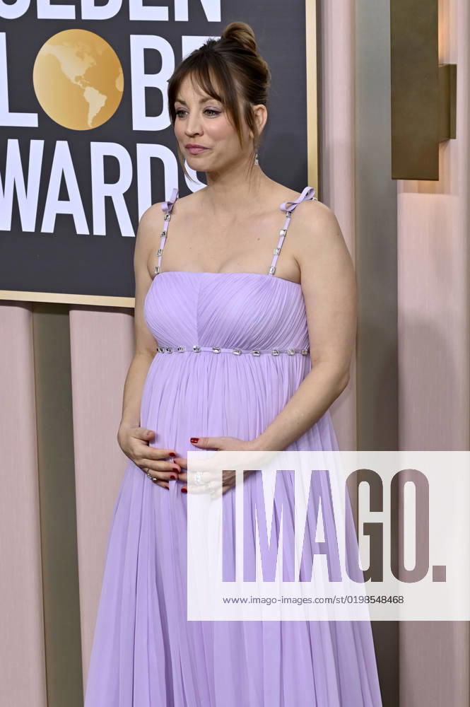 Kaley Cuoco at the 80 Golden Globe Awards at the Beverly Hilton Hotel Beverly Hills, 10 01 2023. Foto:xD.xBedrosianx xFuturexImage