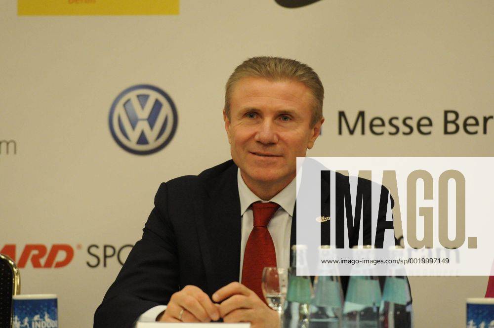 Sergej Bubka Berlin, 13.02.2015 Pressekonferenz zum indoor-ISTAF mit Sergej Bubka (Ukraine).