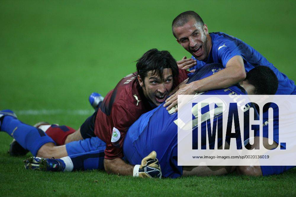 WM 2006, Dortmund, Halbfinale, Deutschland - Italien - Gianluigi Buffon, Alessandro Del Piero, Gianluca Zambrotta