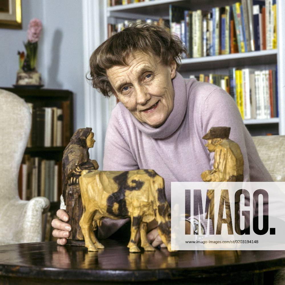 STOCKHOLM 1978 12 20 For Your Files Astrid Lindgren is seen in her home in Dalagatan Street in Stockholm,Sweden December 20, 1978 Astrid Lindgren was a childrens book writer and the mother of Pippi Longstocking Stockholm Sverige