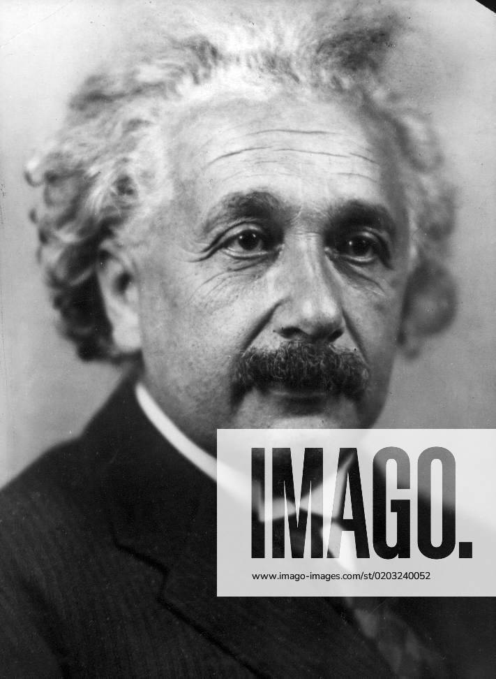 Archive 19680928 Portrait of Albert Einstein, scientist, physicist Code 194 COPYRIGHT PRESSENS BILD USA