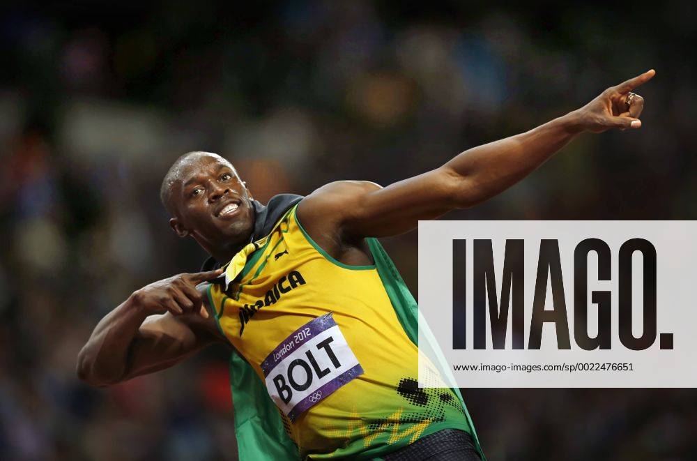 Aug. 5, 2012 - London, U.S. - Jamaica s Usain Bolt sealed the legendary status he so craves after sprinting to a convincing victory in the men s Olympic 100m to retain his title on Sunday..The 25-year-old world record holder turned on the after-burners at 60m to clock an Olympic record of 9.63sec, the second fastest time in history. .BRIAN PETERSON Ã¢â‚¬Â¢ brianp@startribune.com.London, England - 08 05 2012 Minneapolis News - Aug. 5, 2012 - ZUMAm42_