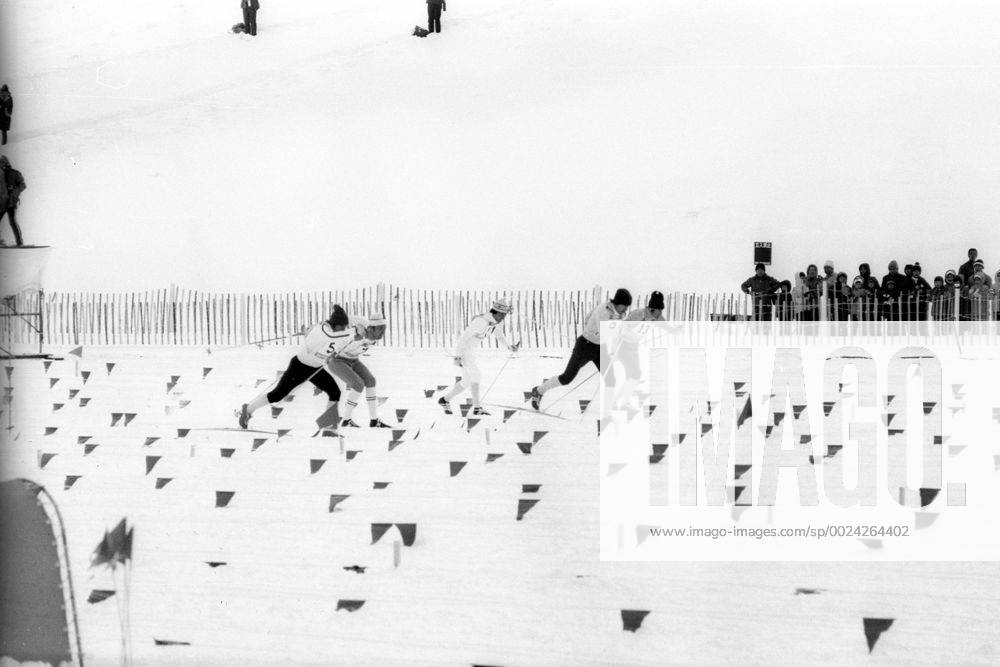 Olympische Spiele 1972 in Sapporo, 4x10km Staffel, der Start