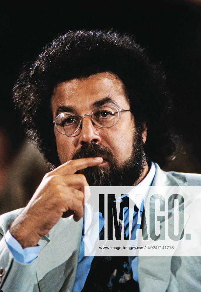 Italienischer Komponist und Dirigent Giuseppe Sinopoli, Deutschland um 1997.