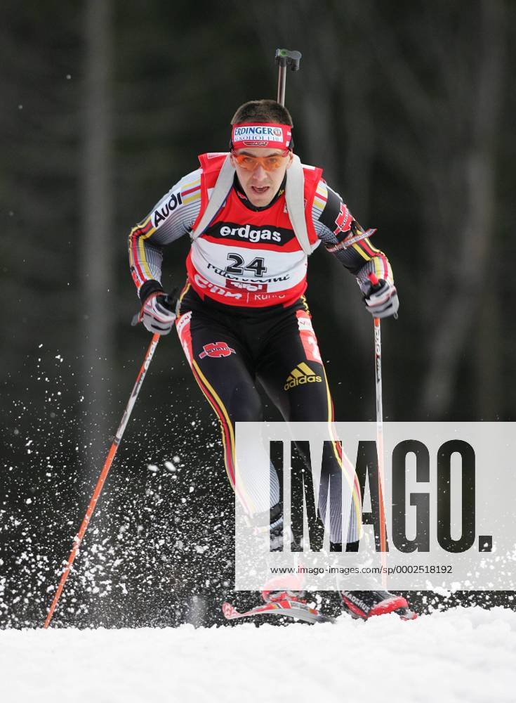 Michael Greis (Deutschland) Biathlon Herren Weltcup 2006 2007, Welt Cup, Worldcup, World, WC, 10km, 10 km, Kilometer, Sprint Einzelbild Hochfilzen Dynamik, Biathlon Herren Weltcup 2006 2007, Welt Cup, Worldcup, World, WC, 10km, 10 km, Kilometer, Sprint Einzelbild Hochfilzen Dynamik,