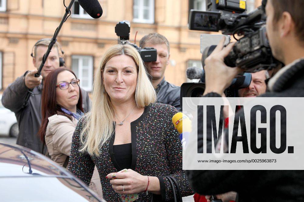 Janica Kostelic - Zagreb, Croatia 25.10.2016., Zagreb, Croatia - Former World Cup alpine ski racer and four-time Olympic gold medalist, Janica Kostelic, leaving Banski dvori where was held first government meeting. PatrikxMacek PIXSELL