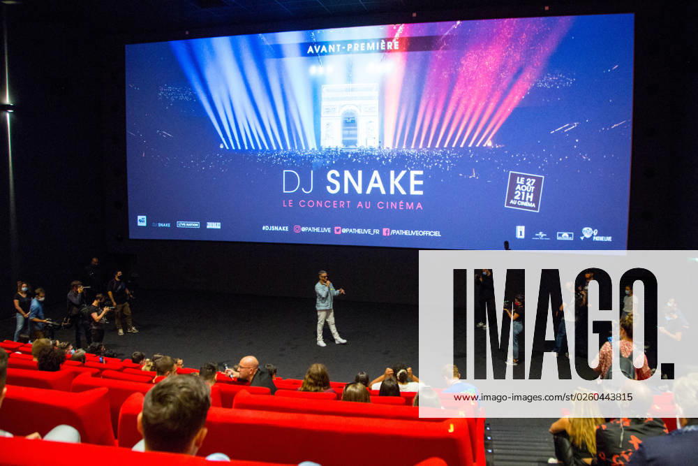 DJ Snake - Le Concert Au Cinema Film Premiere - Paris William Sami Etienne Grigahcine aka DJ Snake attends DJ Snake - Le Concert Au Cinema film premiere at Pathe la Villette on August 25, 2020 in Paris, France. Photo by Nasser Berzane ABACAPRESS.COM Paris France